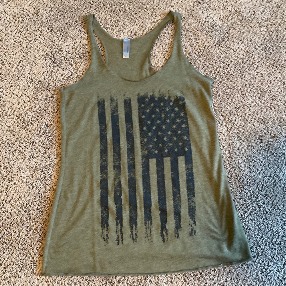 Flag tank top